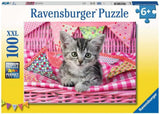 12985 Ravensburger Puzzle 100 pz. XXL Bel gattino