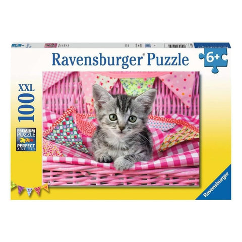 12985 Ravensburger Puzzle - Bel gattino - Puzzle XXL (100 pz)