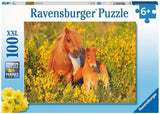 13283 Ravensburger Puzzle 100 pz. XXL Pony Shetland