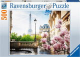 17377 Ravensburger PUZZLE ADULTI 500 pz Primavera a Parigi