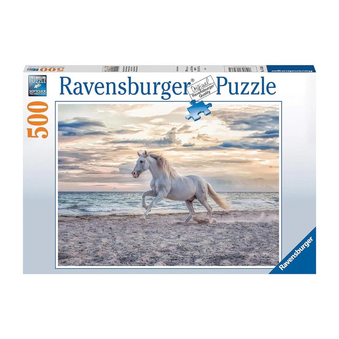 Ravensburger - Cavallo in spiaggia - Puzzle 500 pz