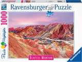 17314 Ravensburger PUZZLE ADULTI 1000 pz Highlights Montagne Arcobaleno, Cina