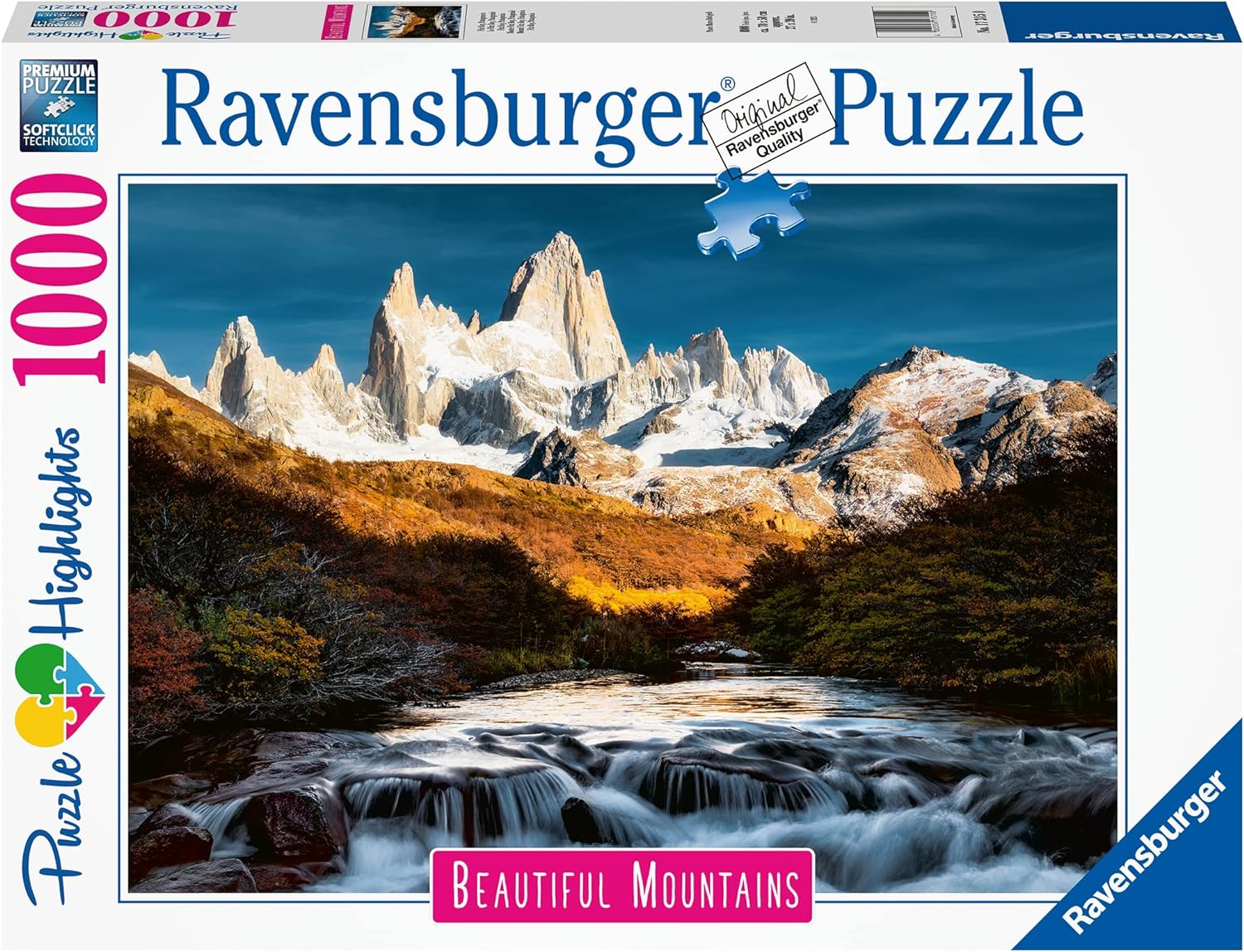 17315 Ravensburger PUZZLE ADULTI 1000 pz Highlights Fitz Roy, Patagonia