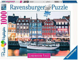 16739 Ravensburger PUZZLE ADULTI 1000 pz Highlights Copenhagen, Danimarca