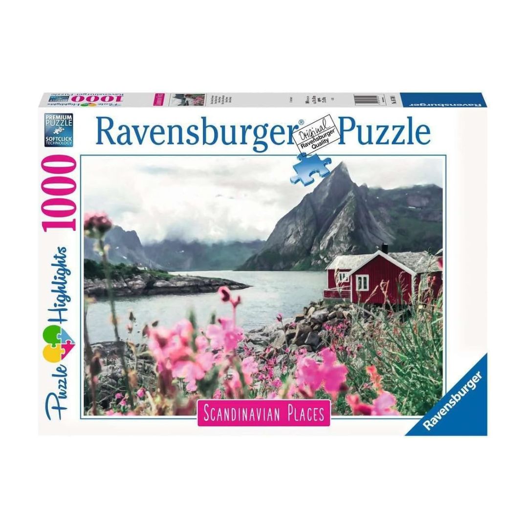 00112 Ravensburger - Lofoten, Norvegia - Puzzle 1000 pz