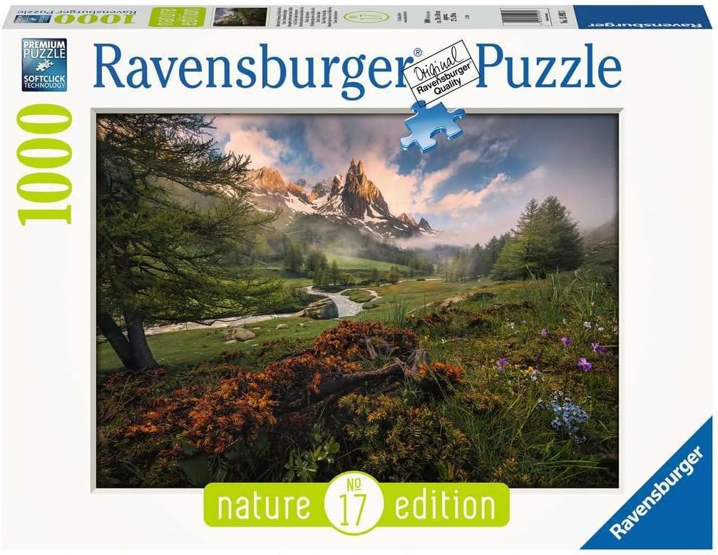 15993 Ravensburger PUZZLE ADULTI 1000 pz Nature edition Vallée de la Clarée, Alp
