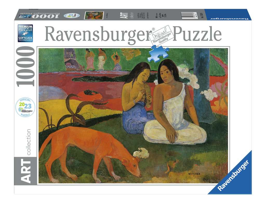 17533 Ravensburger PUZZLE ADULTI 1000 pz Art Collection Gauguin: Arearea
