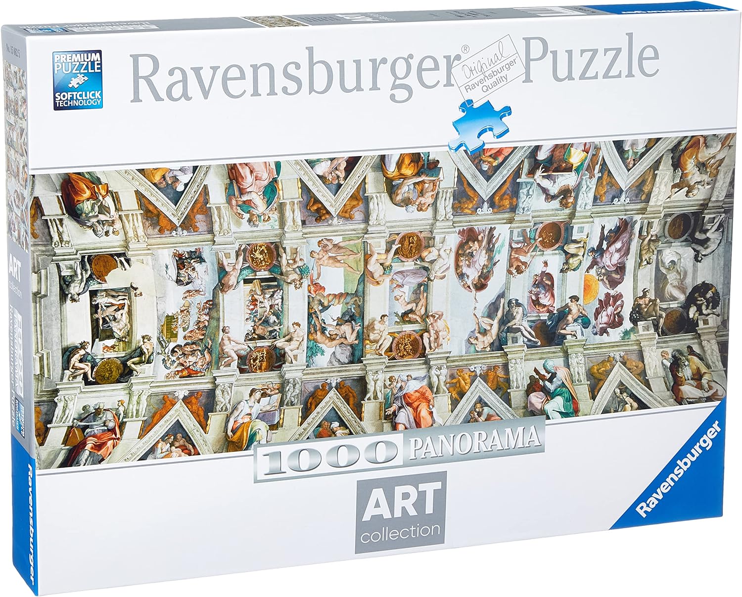 15062 Ravensburger PUZZLE ADULTI 1000 pz Art Collection Michelangelo: Volta dell