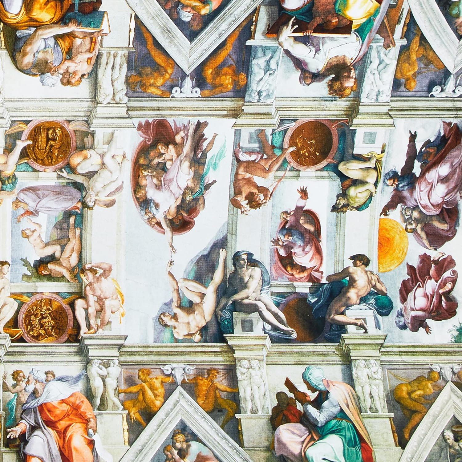 15062 Ravensburger PUZZLE ADULTI 1000 pz Art Collection Michelangelo: Volta dell