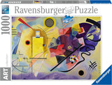 14848 Ravensburger PUZZLE ADULTI 1000 pz Art Collection Kandinsky, Wassily:Yello