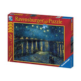 00064 Ravensburger - Notte stellata sul Rodano, Van Gogh - Puzzle 1000 pz