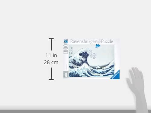 16722 Ravensburger PUZZLE ADULTI 1000 pz Art Collection The great wave off kanag