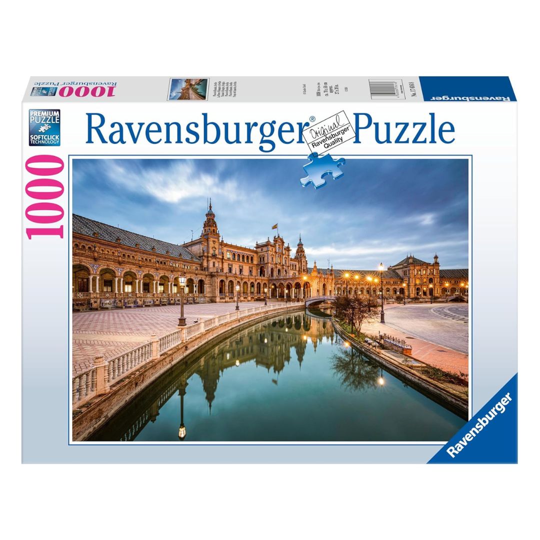 17616 Ravensburger - Piazza di Spagna, Siviglia - Puzzle 1000 pezzi