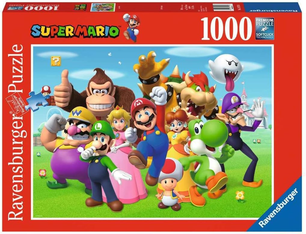 14970 Ravensburger PUZZLE ADULTI 1000 pz Super Mario