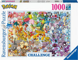 15166 Ravensburger PUZZLE ADULTI 1000 pz Licenziati Pokemon Challenge
