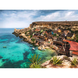 17436 Ravensburger - Popeye village, Malta - Puzzle 1500 pezzi