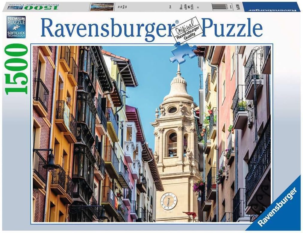 16709 Ravensburger PUZZLE ADULTI 1500 pz Panorama Pamplona