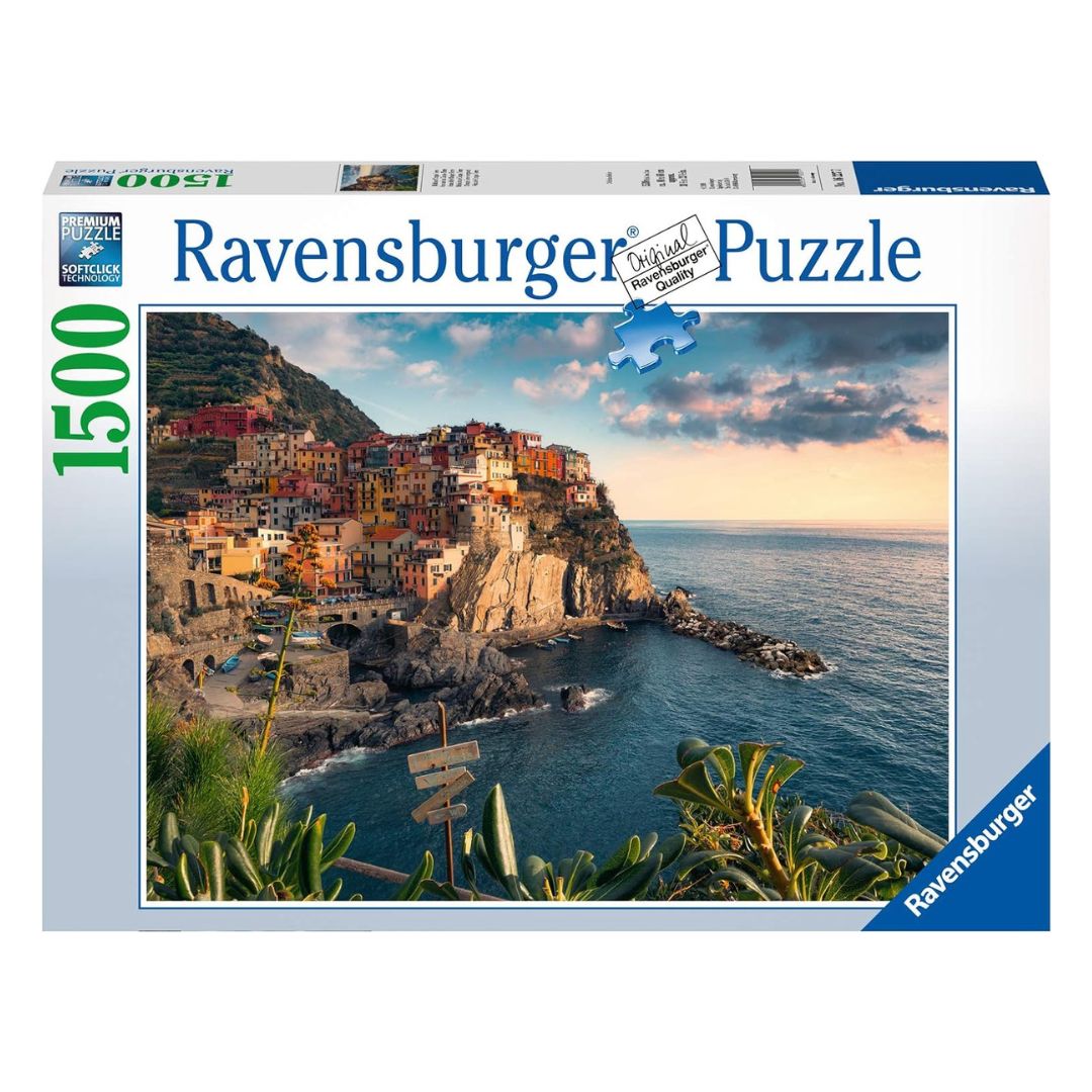 16227 Ravensburger - Vista delle Cinque Terre - Puzzle 1500 pezzi