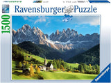 16269 Ravensburger PUZZLE ADULTI Puzzle 1500 pz Panorama Veduta delle Dolomiti