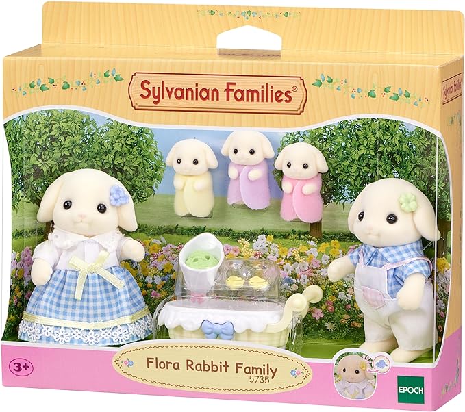 5735 Sylvanian Families Famiglia Coniglio Flora