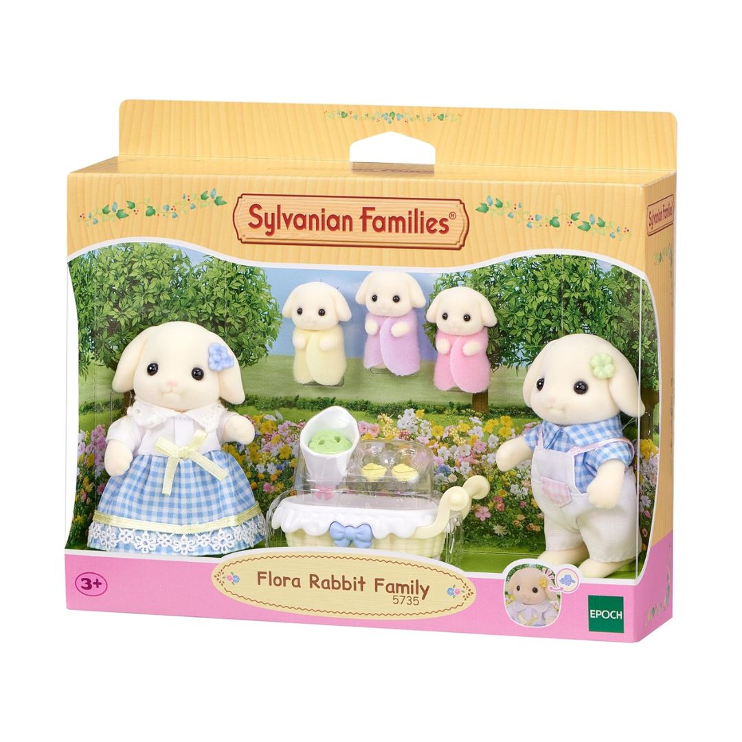 * 5735 Sylvanian Families - Famiglia Coniglio Flora