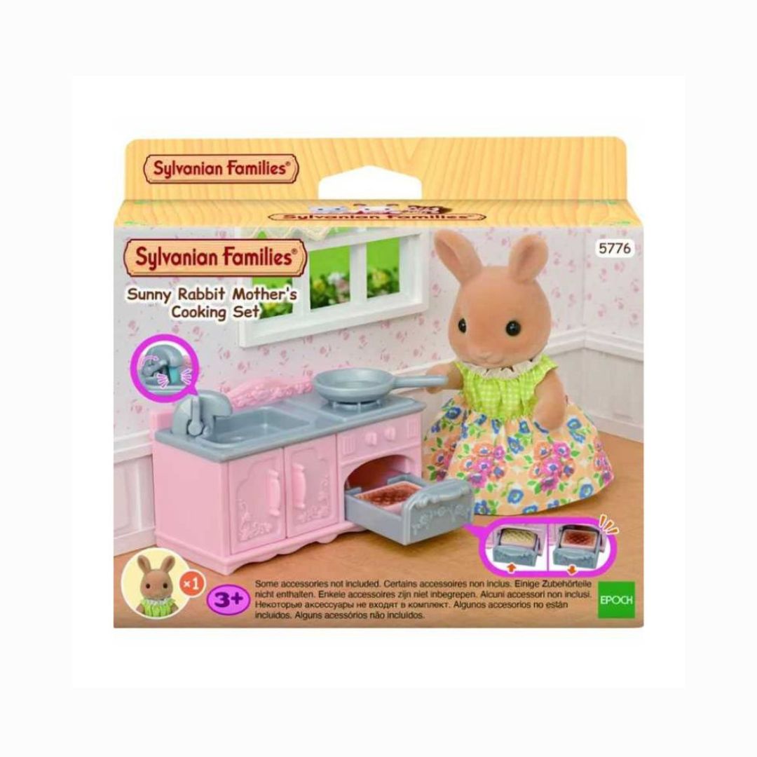 *5776 Sylvanian Families - Set da cucina di mamma Coniglio Sole