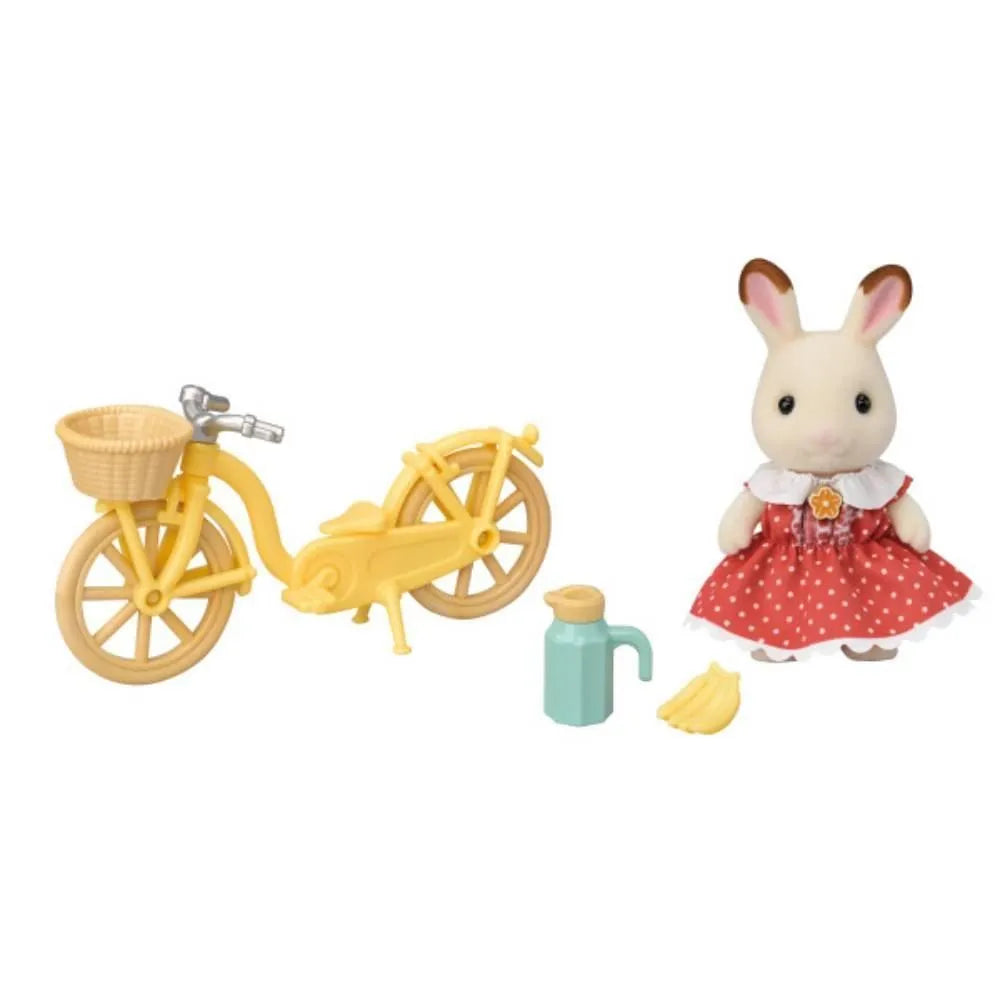 * 5777 Sylvanian Families - Giro in bici con bebè Coniglio Cioccolato