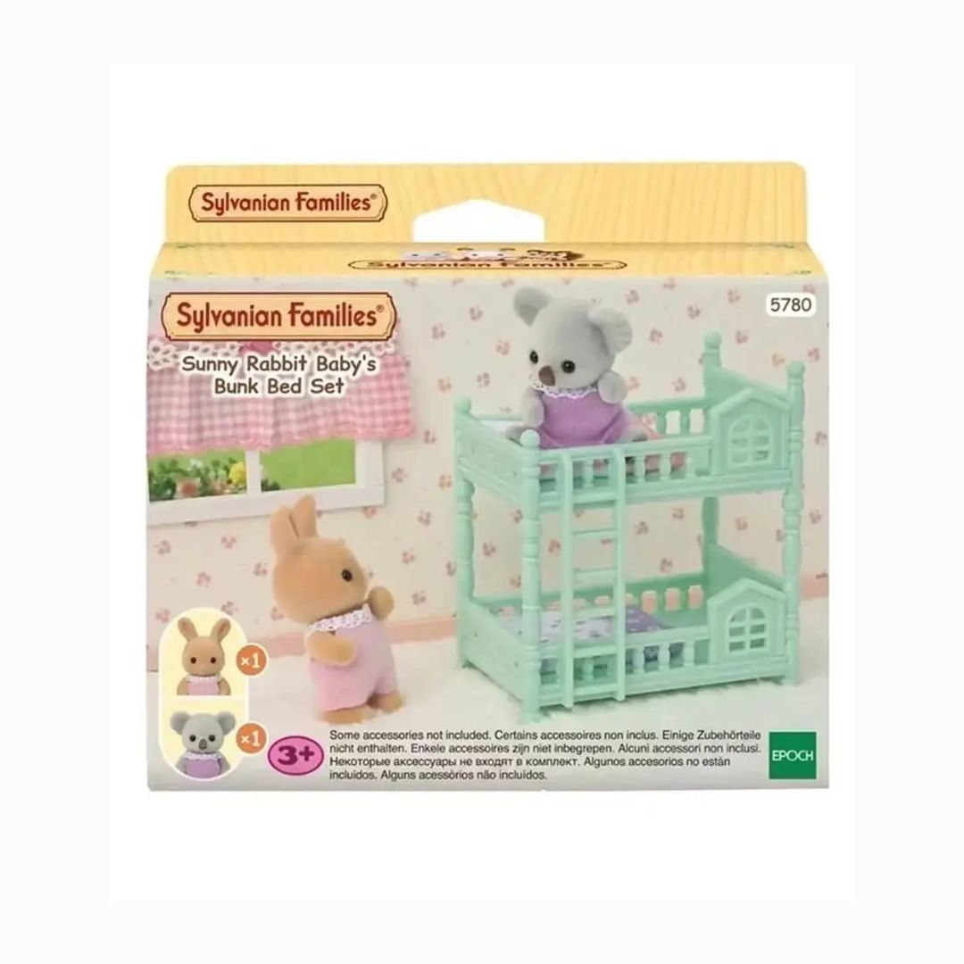 * 5780 Sylvanian Families - Set Letto a castello di Coniglio Sole