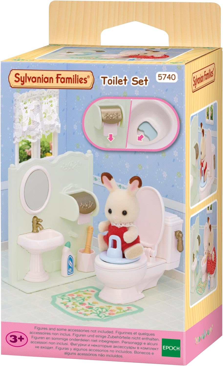 5740 Sylvanian Families Set Accessori Toilette