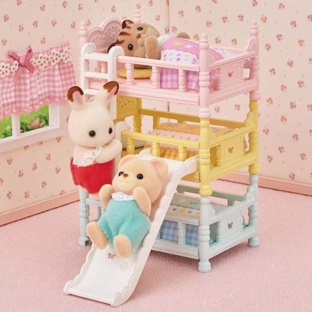 5741 Sylvanian Families - Letto a castello triplo colorato