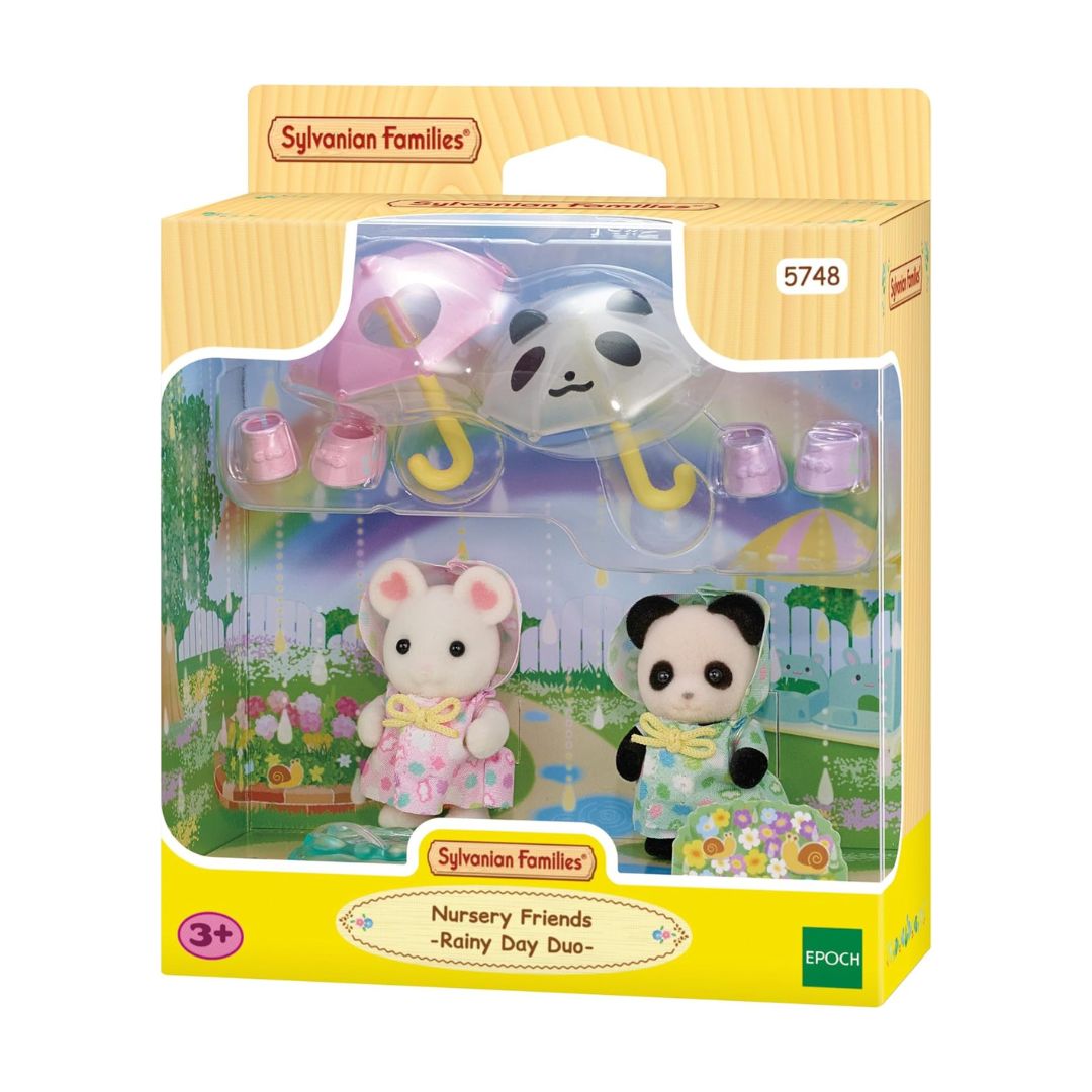 5748 Sylvanian Families - Amici dell'Asilo - Sotto la pioggia