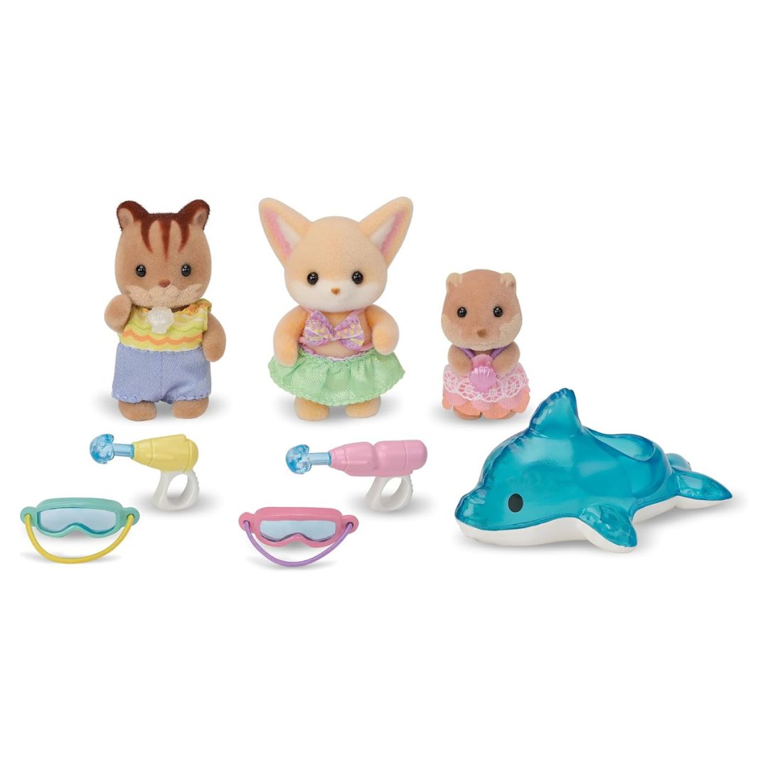 5749 Sylvanian Families - Amici dell'Asilo - Trio in piscina