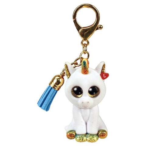 T25055 Ty - Mini Boos Clips - Porte-clés Licorne - Pixy