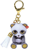 Ty T25057 MINI BOOS CLIPS  Panda Nero-con Nappa Bianca 10 cm