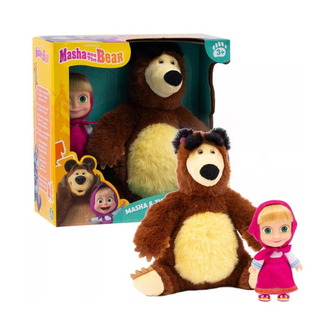MHA21000 Giochi Preziosi - Poupée Masha + Peluche Ours