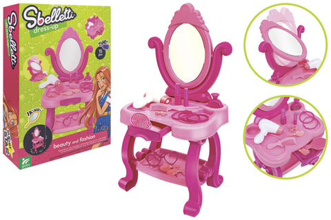 Sbelletti Dress-up, Miroir avec accessoires