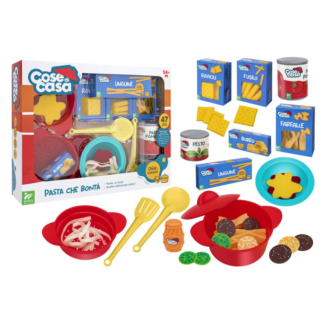 42174 Cose di casa - Playset cucina per la pasta - 48 pezzi