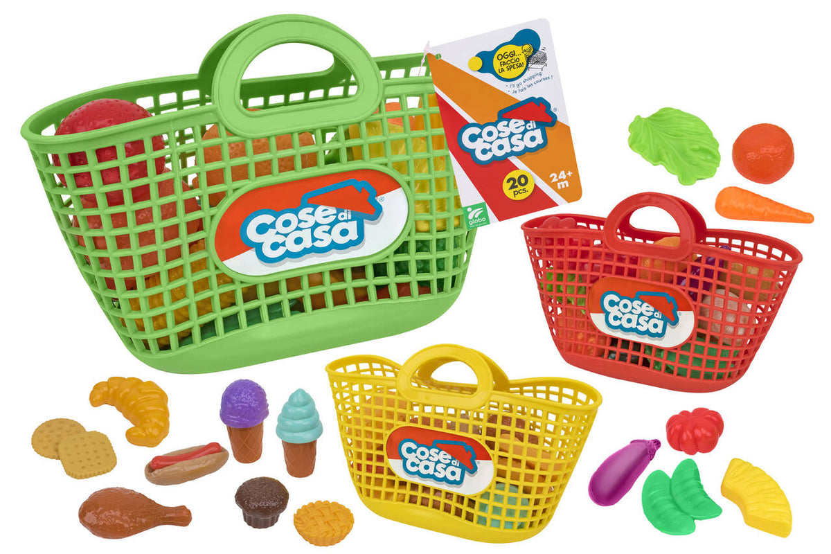 42303 Cose di Casa Globo  - Borsa  spesa Alimenti 20 pezzi