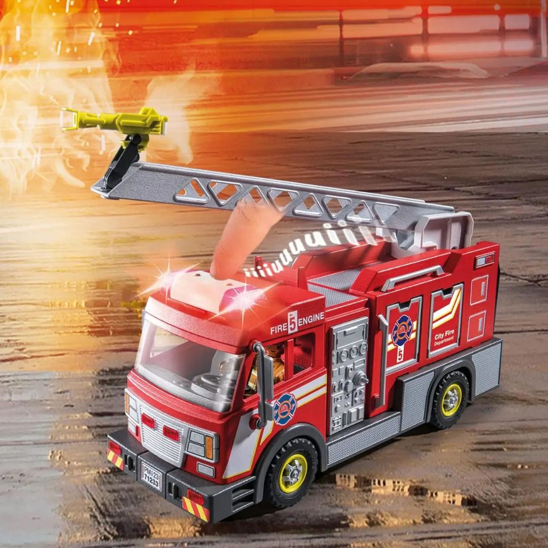 71233 Playmobil City Action - Camion dei pompieri