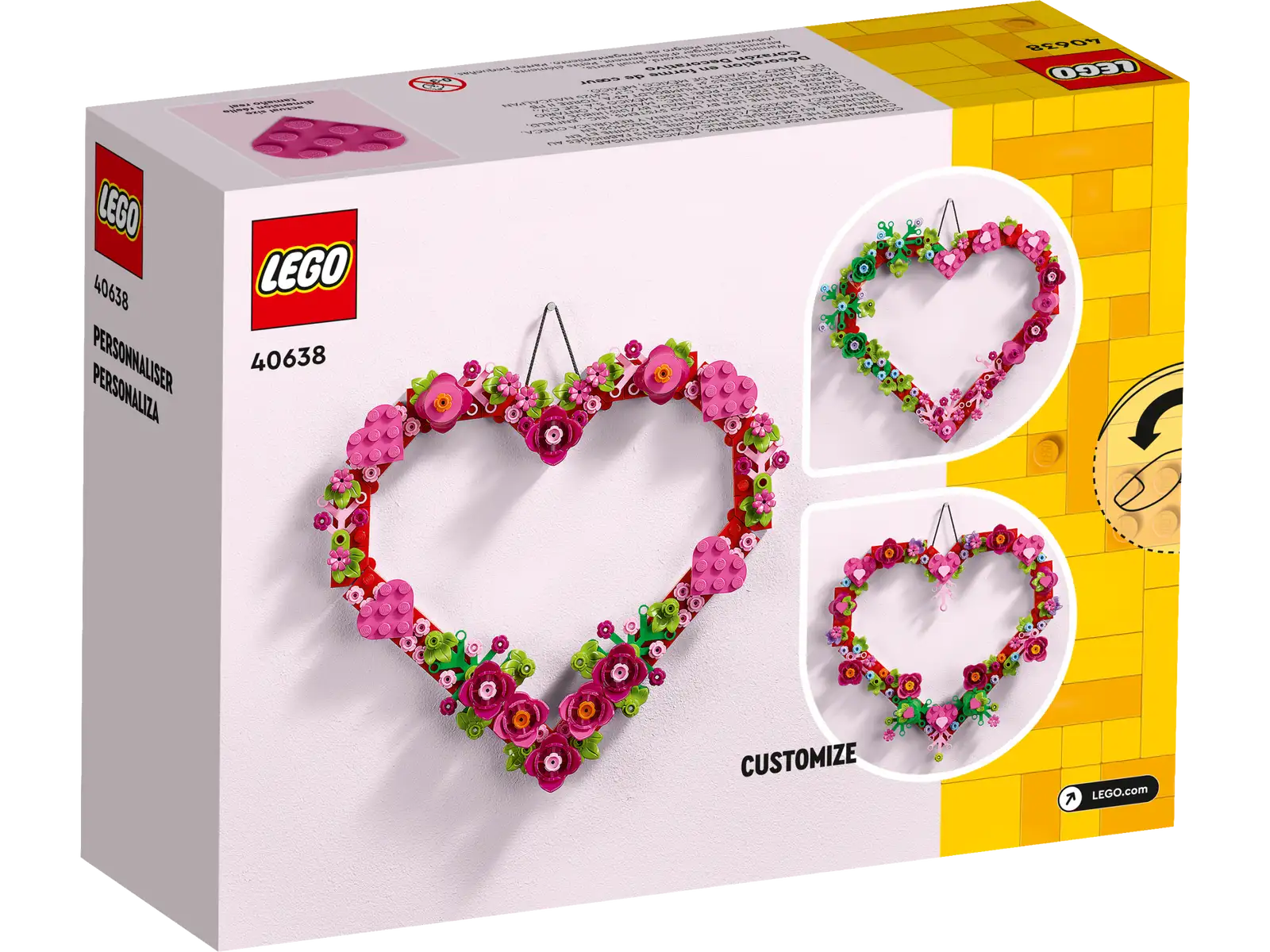 40638 Lego Cuore ornamentale