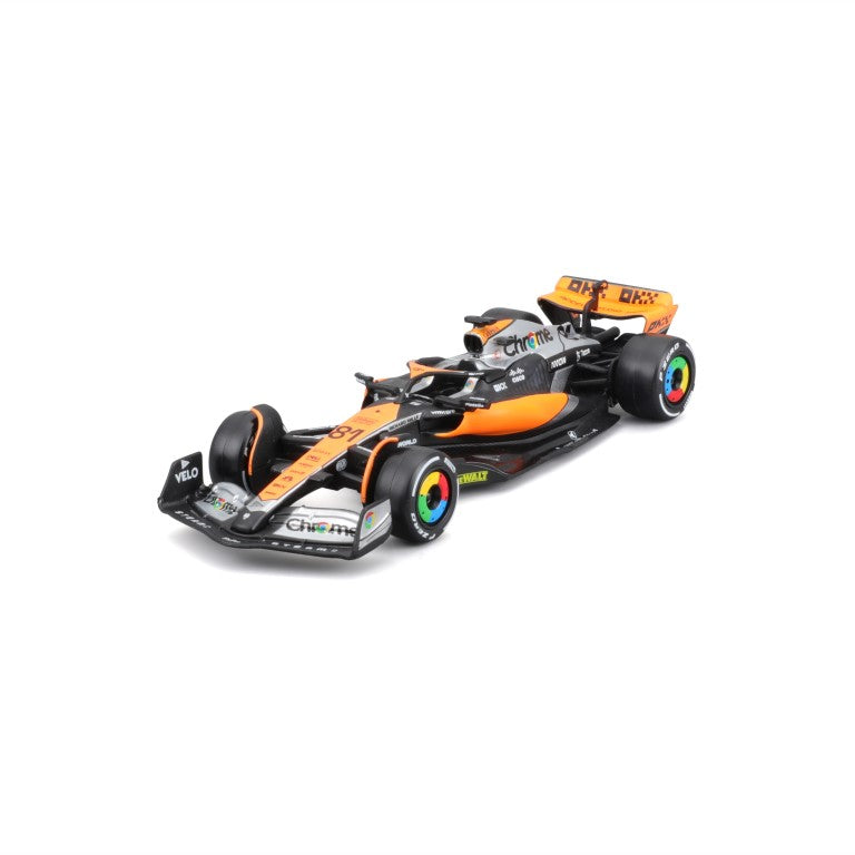 *18-01619 Bburago Race - MC Laren MCL60 (2023) - Formula1 #81Piastri