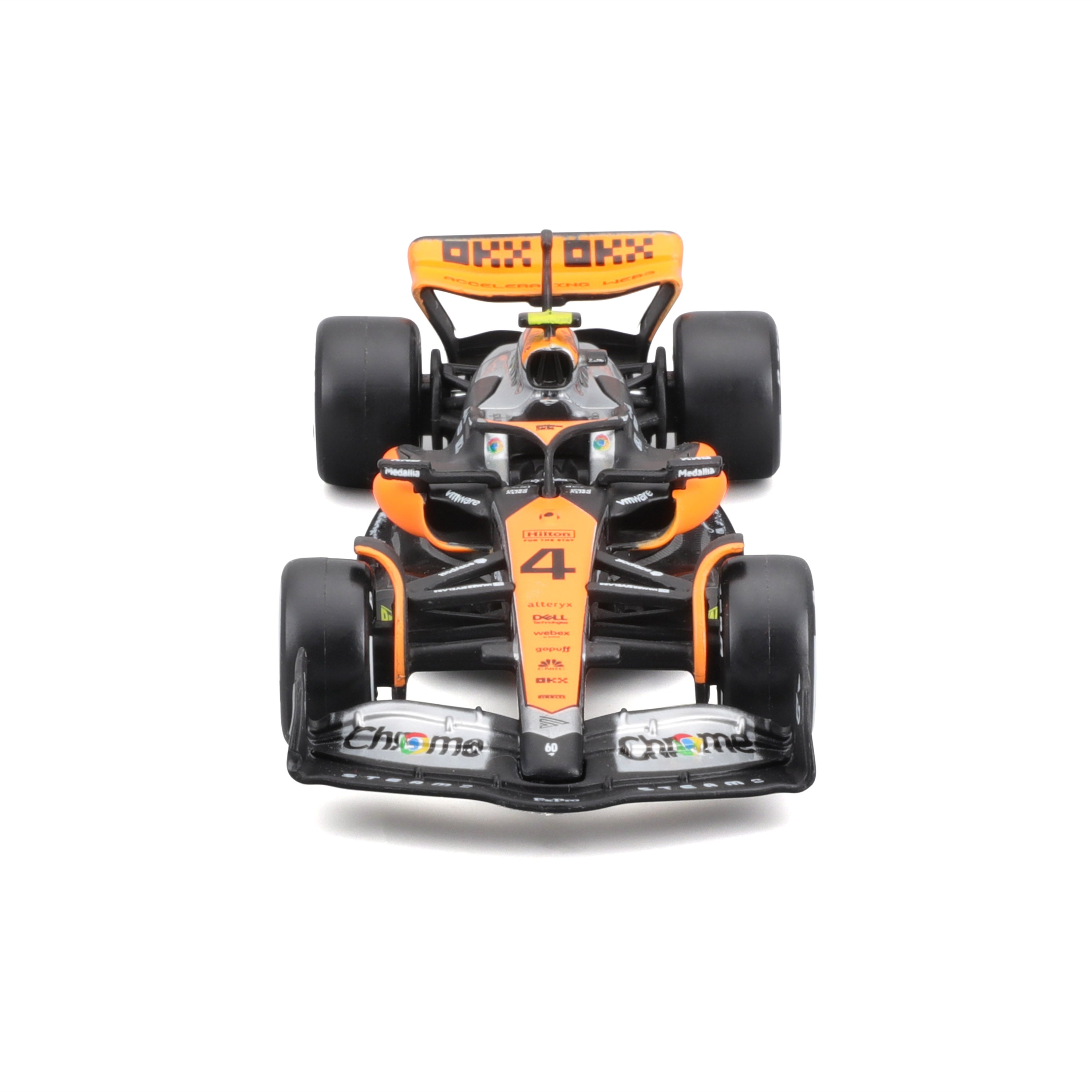 *18-38087 Bburago Race - McLaren MCL60 (2023) - #4 (Norris)