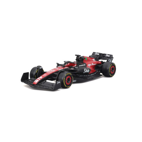 *18-38085 Bburago Course - Alfa Romeo C43 (2023) - #77 Bottas - 1:43