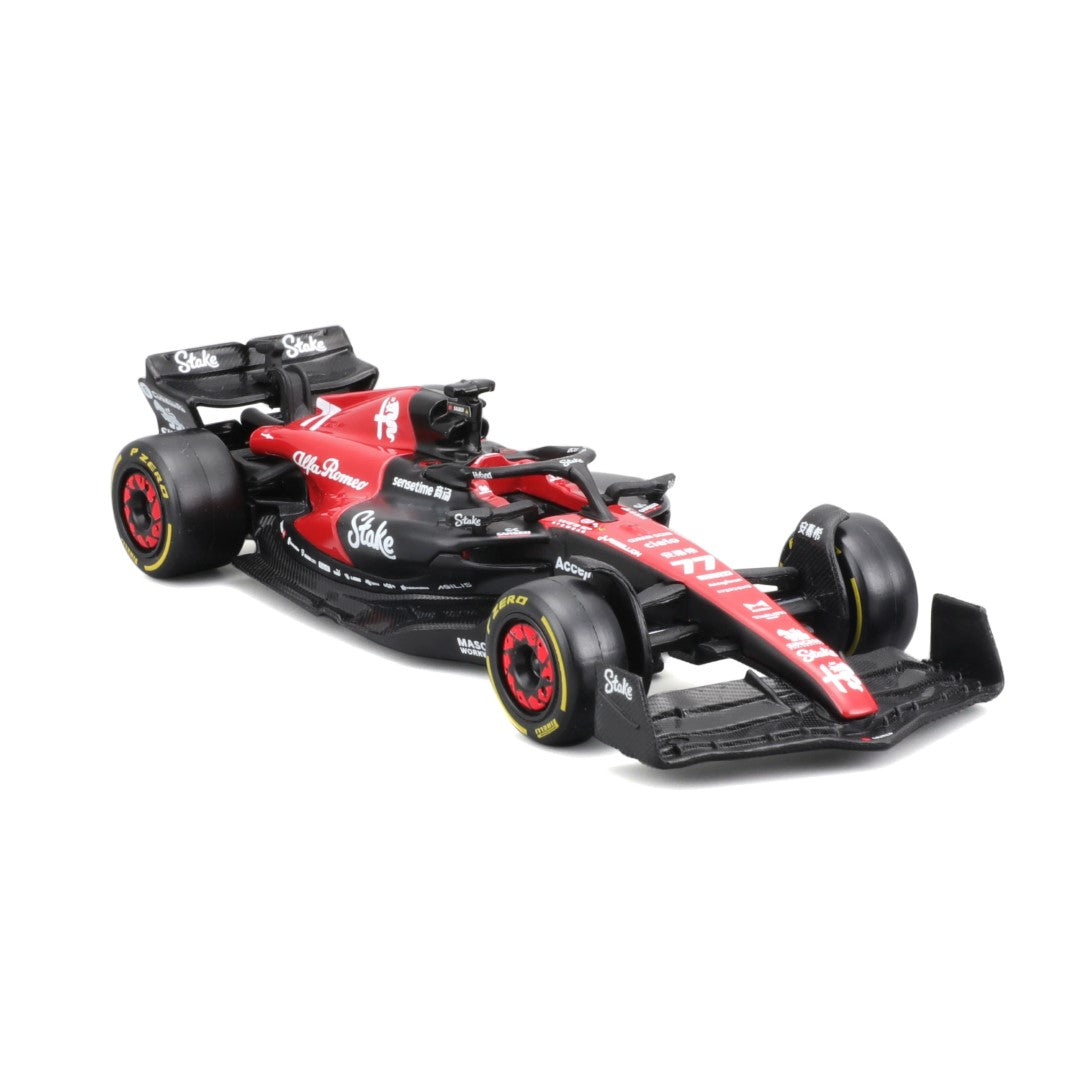 18-38085 Bburago Race - Alfa Romeo C43 (2023) - #77 Bottas - 1:43