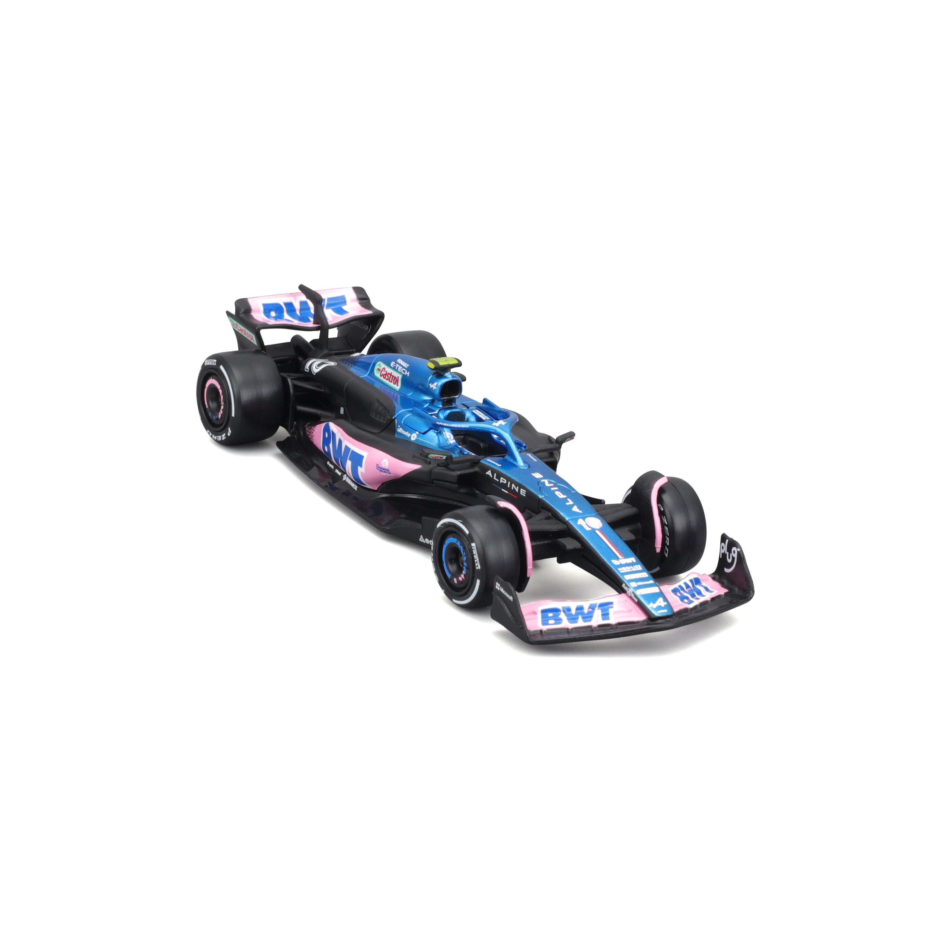 *18-38072_18-38172G BURAGO Formula 1 Renault Alpine A523 #10 Gasley 1:43