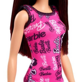T7439 Mattel - Barbie Asiatica - Barbie Fashion Doll - Logo Dress
