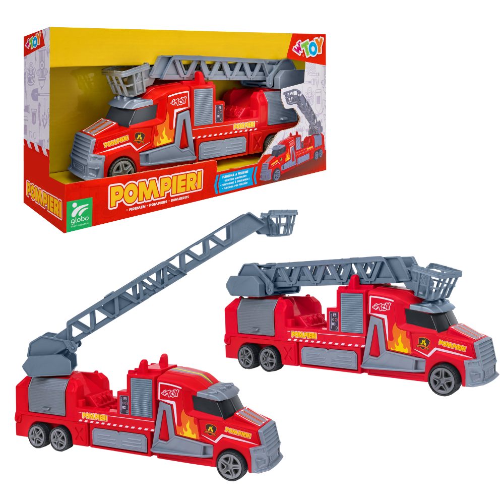 41670 WToy - Camion dei pompieri a frizione