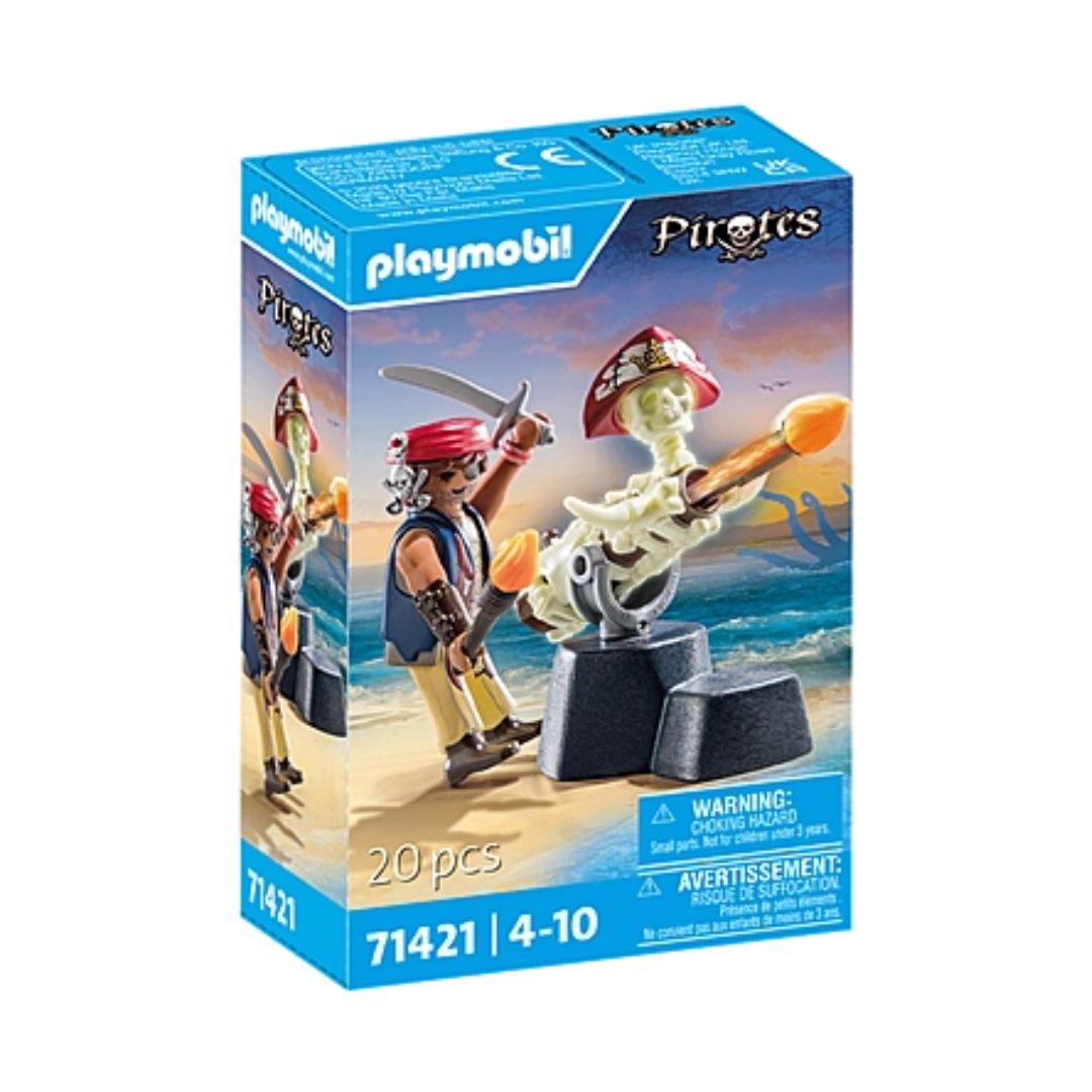71421 Playmobil - Pirata con cannone