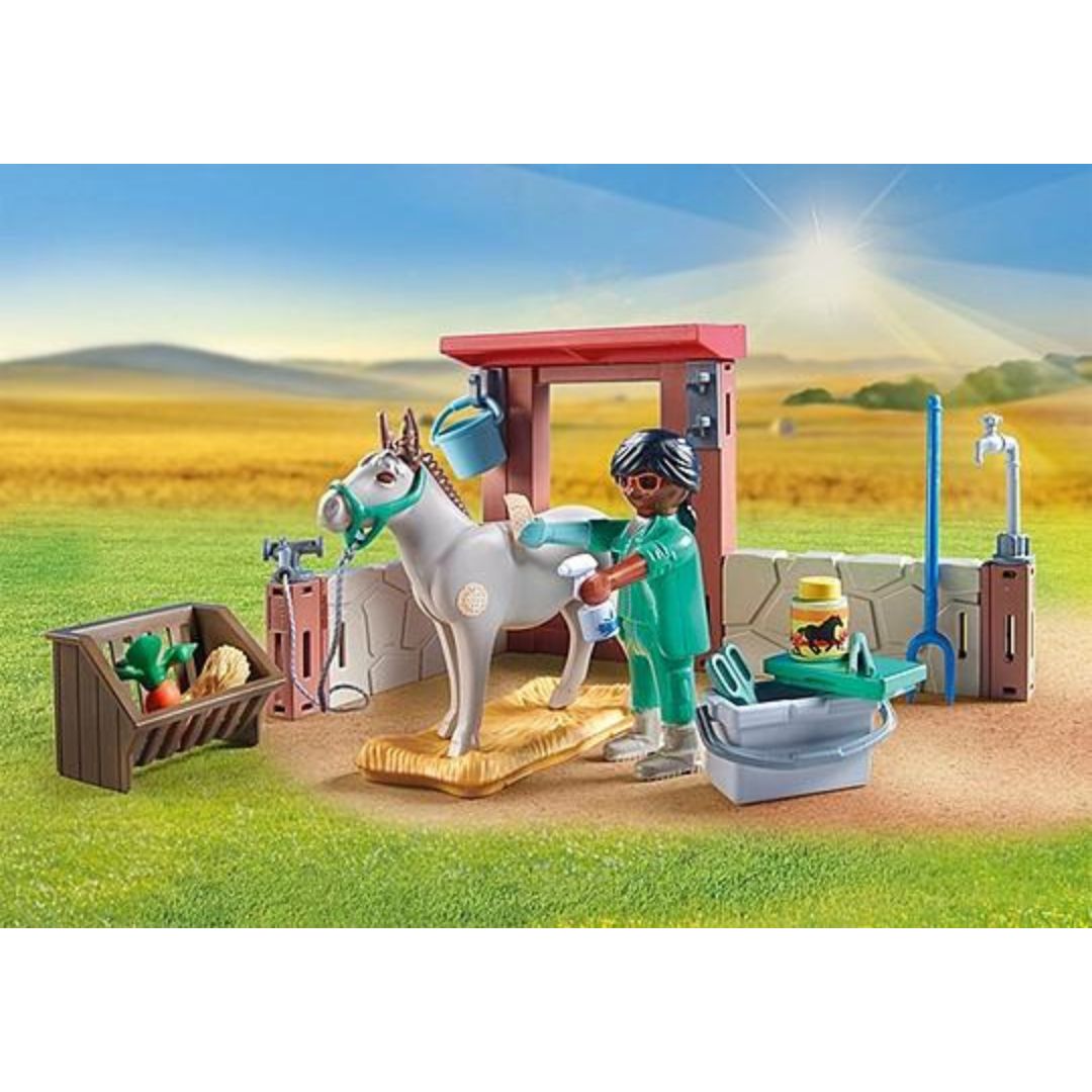71471 Playmobil - Veterinario della fattoria