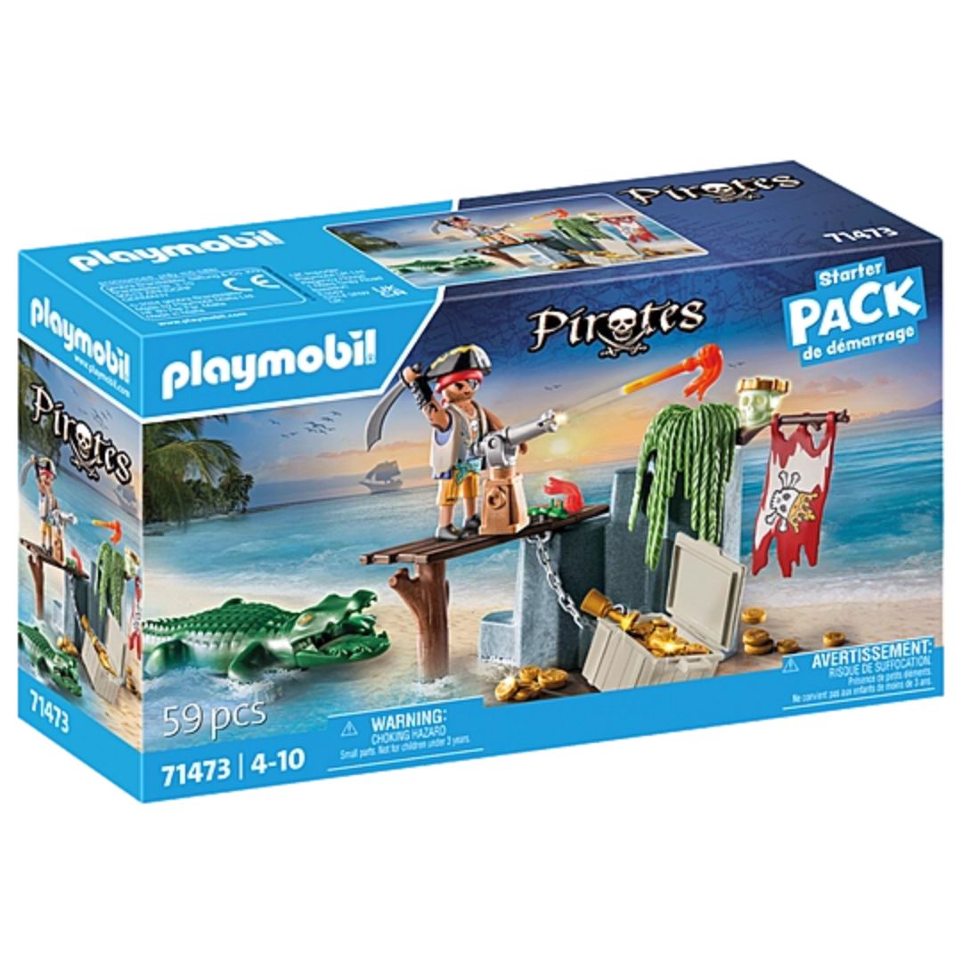 71473 Playmobil - Pirata con alligatore